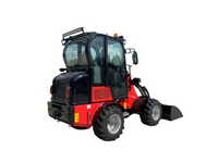 Radlader, Hoflader mit Kubota Dieselmotor Euro5 und 1200 kg Nennlast mit Kabine (WL1200)