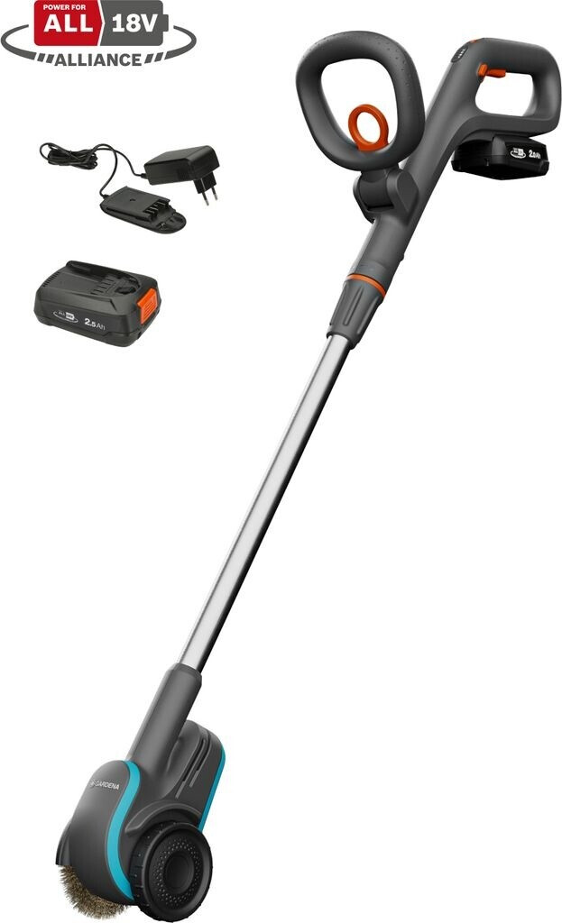 Gardena Akku Fugenbürste EASYWEED Set