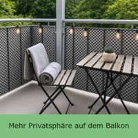 Polymesh Sichtschutzstreifen Balkon 500 x 90 cm