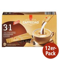 Lösliche Kaffeesticks 3in1 12 Stück