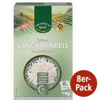 Langkornreis im Kochbeutel 8x 8x125g = 1kg