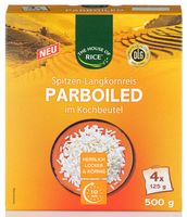Parboiled Langkornreis im Kochbeutel 16x 4x125g= 500g 