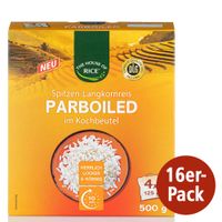 Parboiled Langkornreis im Kochbeutel 16x 4x125g= 500g 