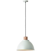 Erena Hängelampe, kürzbar, 120 cm Höhe, Ø 38 cm, E27, max. 60 W, hellgrün