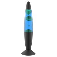 Retro-Lava Tischleuchte LED 36cm schwarz