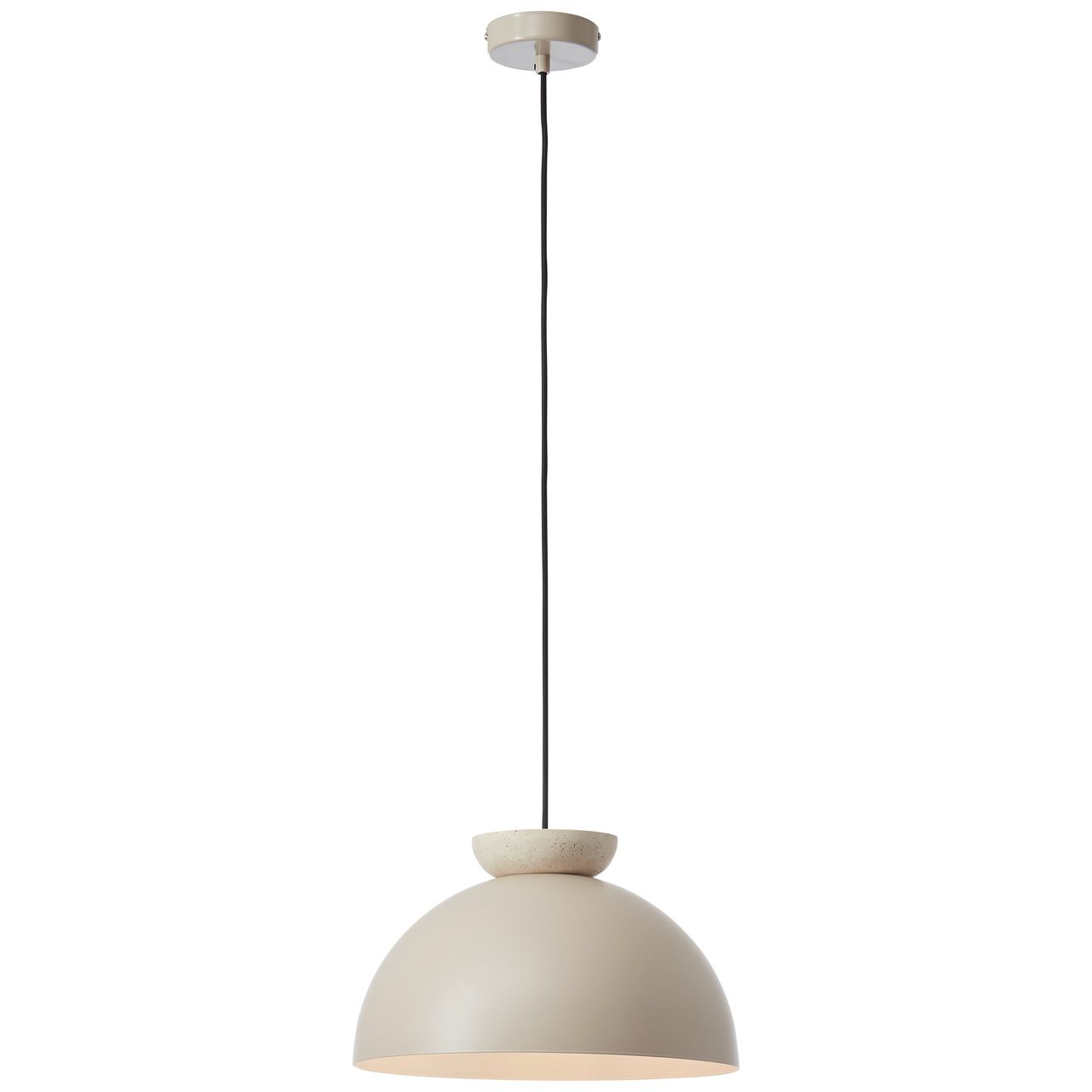 Brilliant Nalam Hängelampe Travertin & Metall - Modernes Design