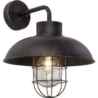Portland hängende Wandlampe - spritzwassergeschützt für den Außenbereich 29x24