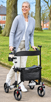 Rollator Comfort, silber- schwarz