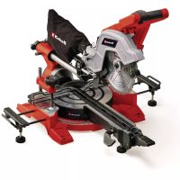 Einhell TE-SM 8 L Dual – Zug-Kapp-Gehrungssäge mit 1.800 W, Laser und Zugfunktion