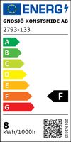 LED Lichtervorhang, gefrostet, 320 warmweiße Dioden, 30V,  Außen (IP44), 6,4W, transparentes Kabel