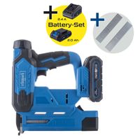 Akku-Klammer- und Nagelpistole C-NAG180-X – SET S