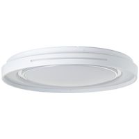 Barty LED Deckenlampe, Ø 49 cm, weiß/chrom