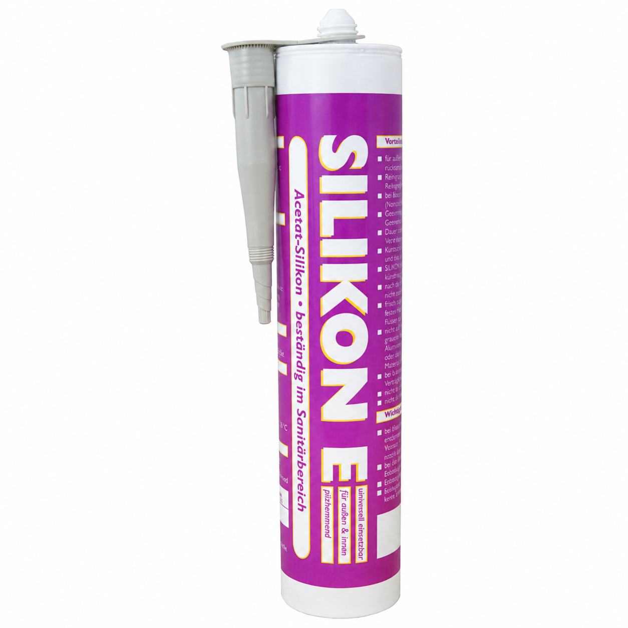 Wilckens Farben Silikon Fugendicht Dichtstoff Abdichtung 310 ml