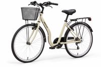 City Bike Tiefeinstieg 26" Fahrrad CAPUCINE 26X1.75 6V Beige
