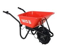 ELEKTRISCHE SCHUBKARRE 500 W 24 V AKKU SCHUBKARRE 150 KG TRAGLAST MIT 2 AKKUS