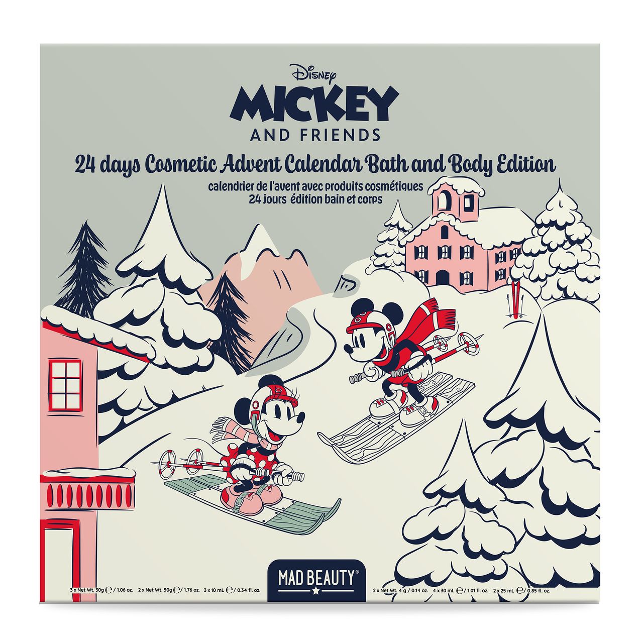 accentra Adventskalender MICKEY & MINNIE SKI