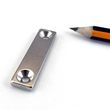 Quadermagnet 28,0 x 13,0 x 5,0 mm Neodym N40 vernickelt - hält 7,0 kg