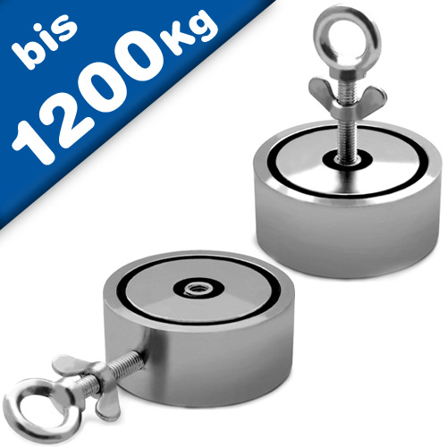 Wukong Neodym-Magnete 48 Mm – 75 Kg Zugkraft Für Magnetangeln & Mehr (2 Stück)