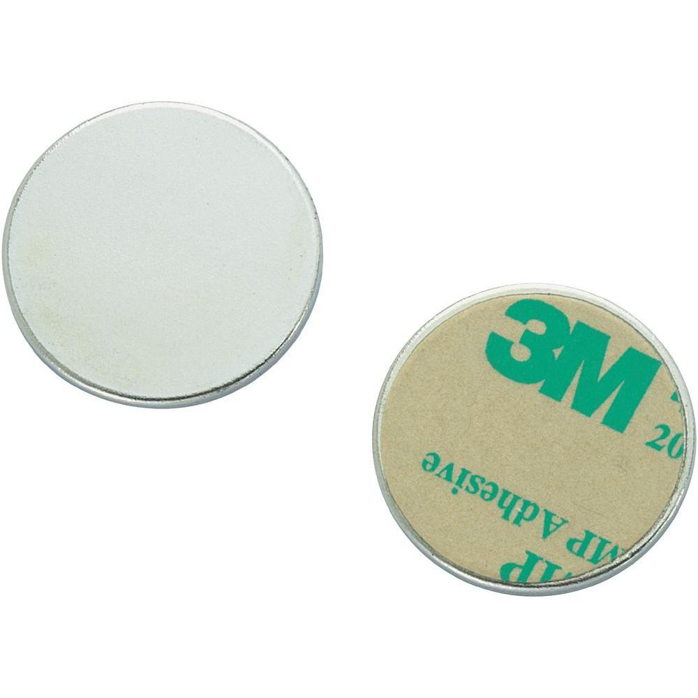 Metallscheiben Stahl-Ronde (DC01) 30 mm x 2 mm mit Doppelklebeband verzinkt | Magnosphere Shop Metallscheiben Stahl-Ronde (DC01) 30 mm x 2 mm mit Doppelklebeband verzinkt | Magnosphere Shop