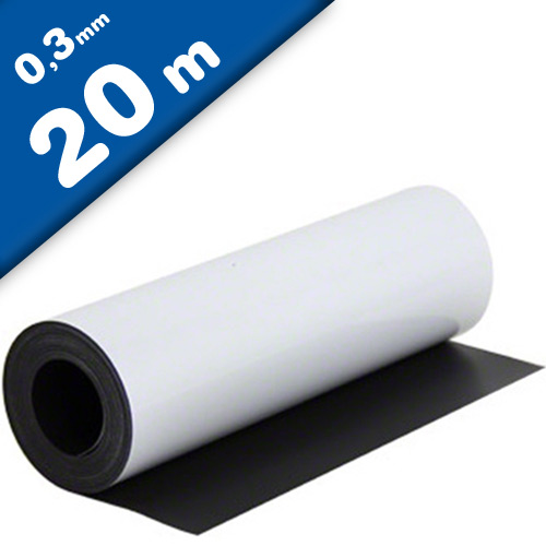Magnetfolie selbstklebend 620mm x 300mm x 0,5mm Top Qualität  Anisotrop Magnetische Folie