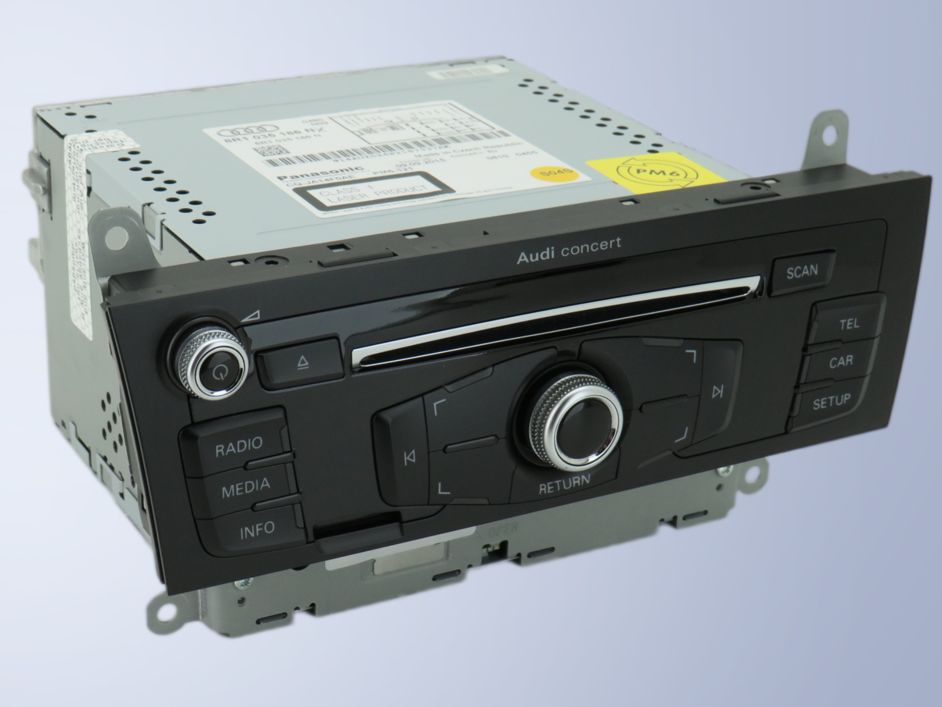 Audi Concert L III CD Radio MP3 mit SD A4 B8 A5 Q5 8R original