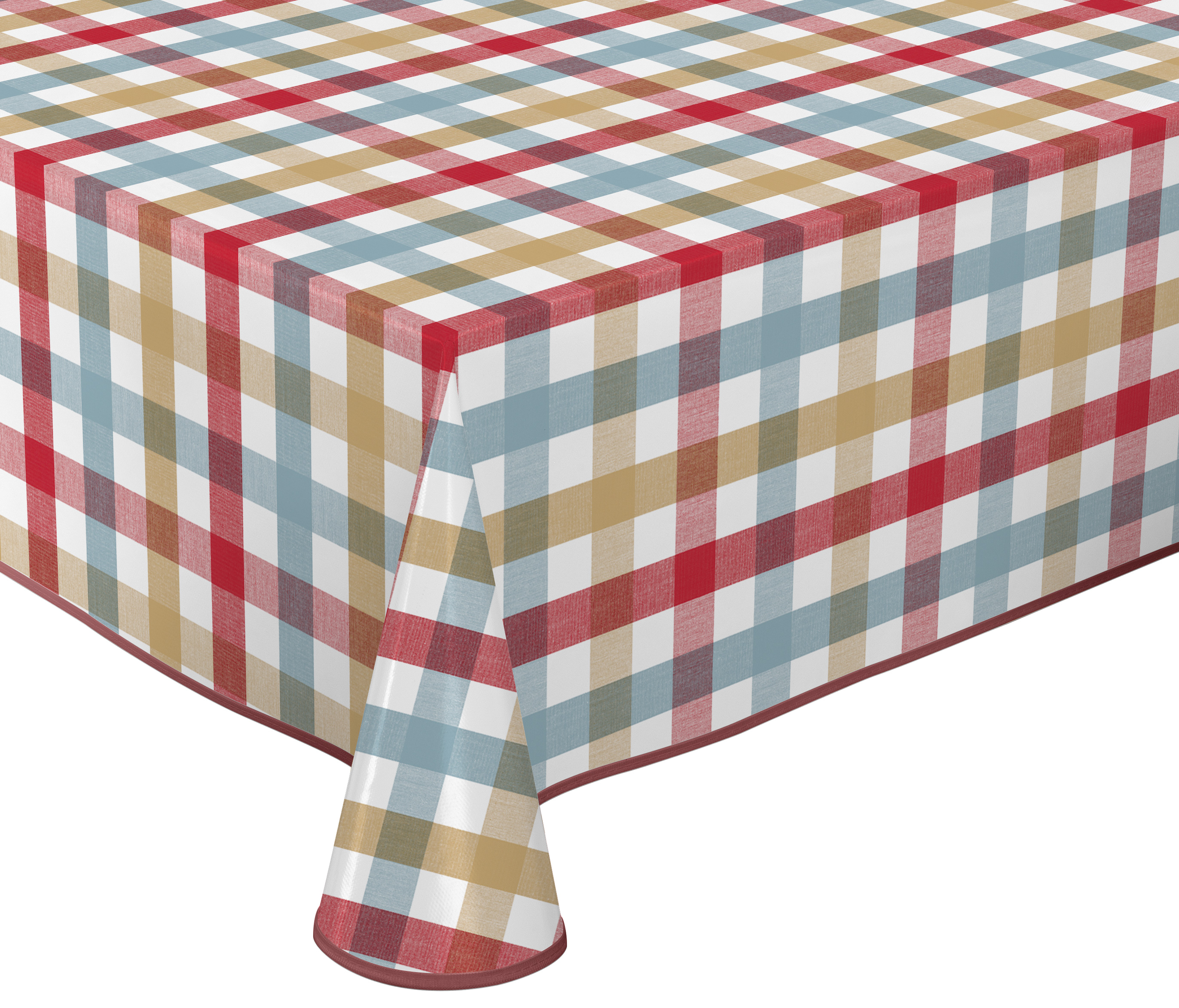 Beautex Wachstuchtischdecke abwaschbar rutschfest mit Paspelband, Motivwahl | Beautex
