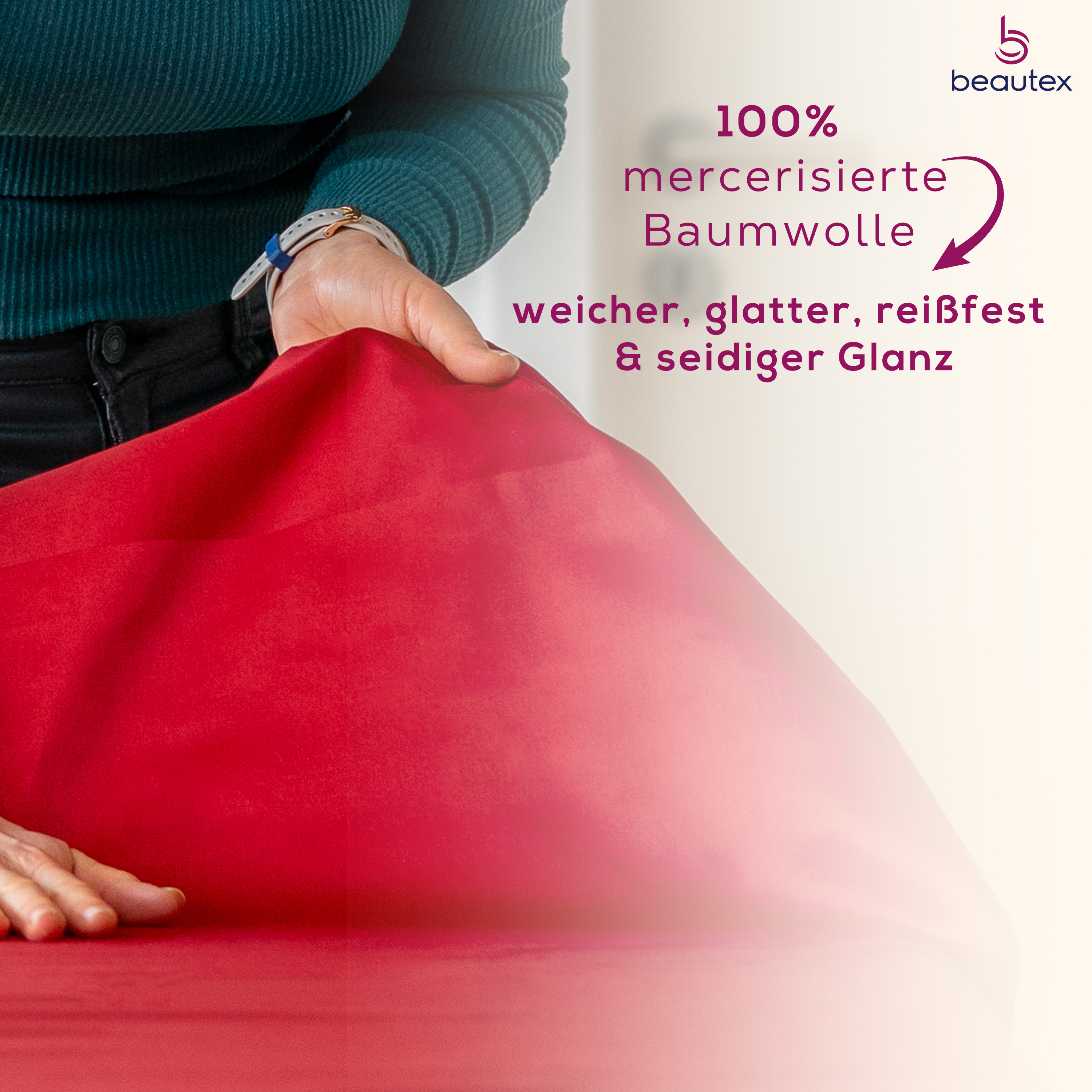 Tischdecke uni 130 cm rund aus 100% Baumwolle in Premium-Qualität für die Gastronomie Tischdecke uni 130 cm rund aus 100% Baumwolle in Premium-Qualität für die Gastronomie
