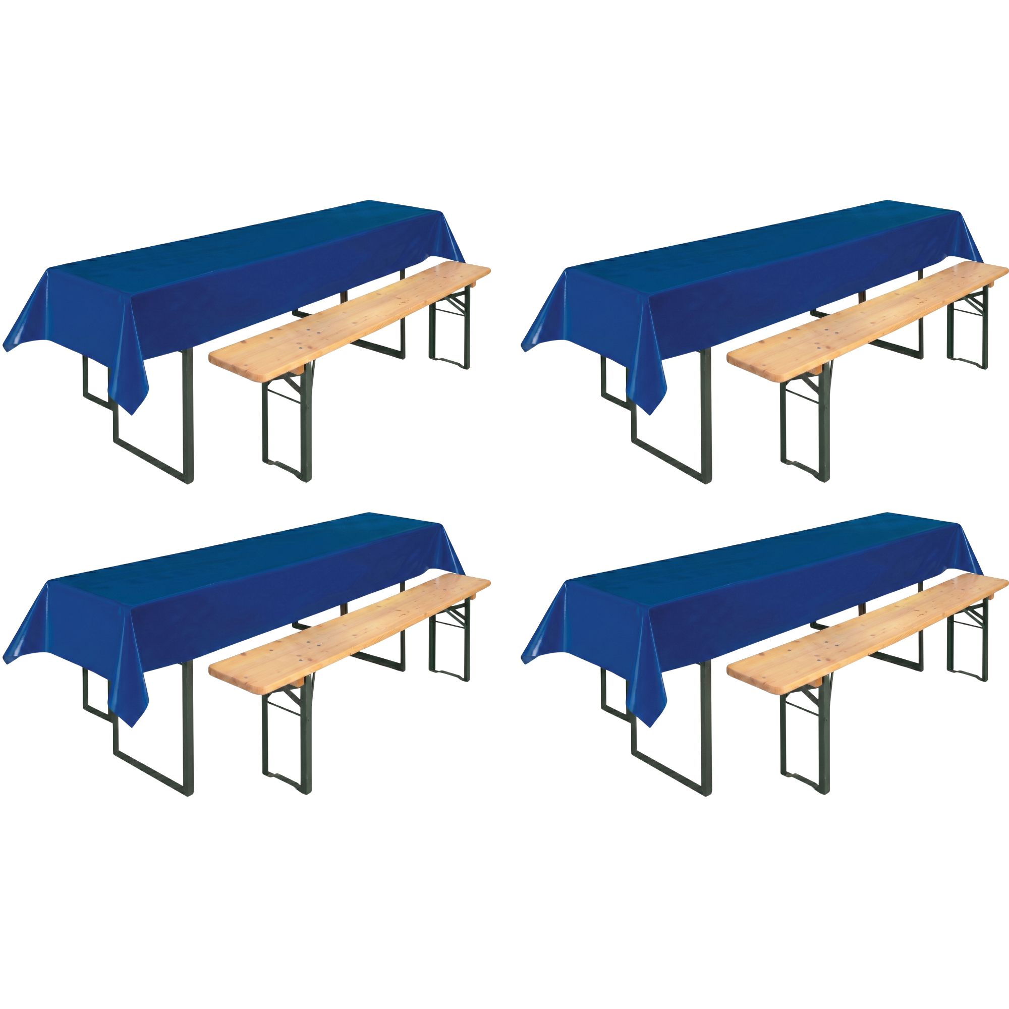 Beautex Party Tischdecke abwaschbar 100x250, für Biertisch geeignet | Beautex