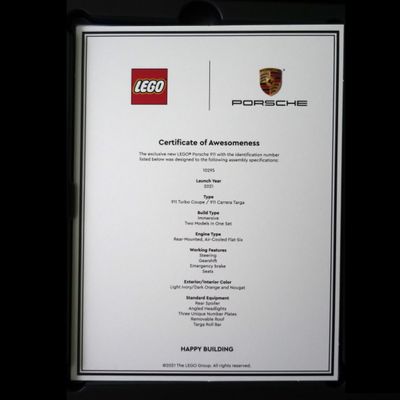 LEGO® 5006655 - VIP Porsche Welcome Pack LEGO® 5006655 - VIP Porsche Welcome Pack