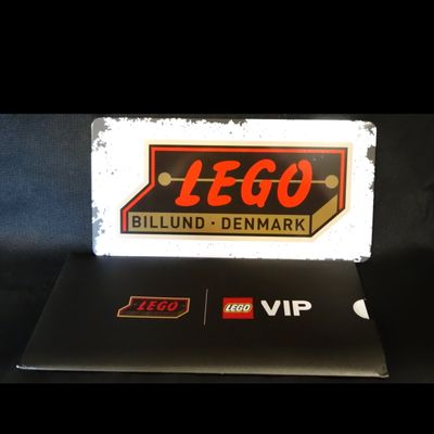 LEGO® VIP 5007016 - 1950s Retro Blechschild / 1950s Retro Tin LEGO® VIP 5007016 - 1950s Retro Blechschild / 1950s Retro Tin