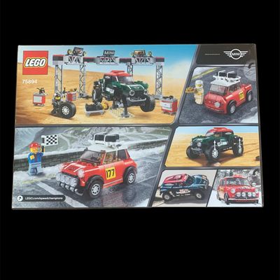 LEGO® Speed Champions 75894 - 1967 Mini Cooper S Rally and 2018 MINI John Cooper Works Buggy LEGO® Speed Champions 75894 - 1967 Mini Cooper S Rally and 2018 MINI John Cooper Works Buggy