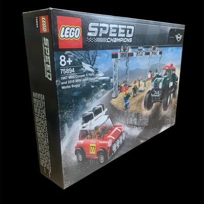 LEGO® Speed Champions 75894 - 1967 Mini Cooper S Rally and 2018 MINI John Cooper Works Buggy LEGO® Speed Champions 75894 - 1967 Mini Cooper S Rally and 2018 MINI John Cooper Works Buggy
