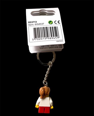 LEGO® House 853713 - Billund House Girl Key Chain / Schlüsselanhänger LEGO® House 853713 - Billund House Girl Key Chain / Schlüsselanhänger