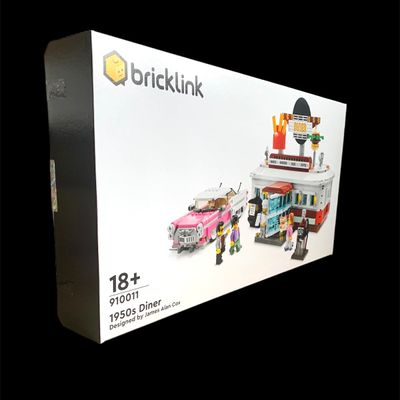 LEGO® 2022 Bricklink Designer Program 910011 -1950s American Diner LEGO® 2022 Bricklink Designer Program 910011 -1950s American Diner
