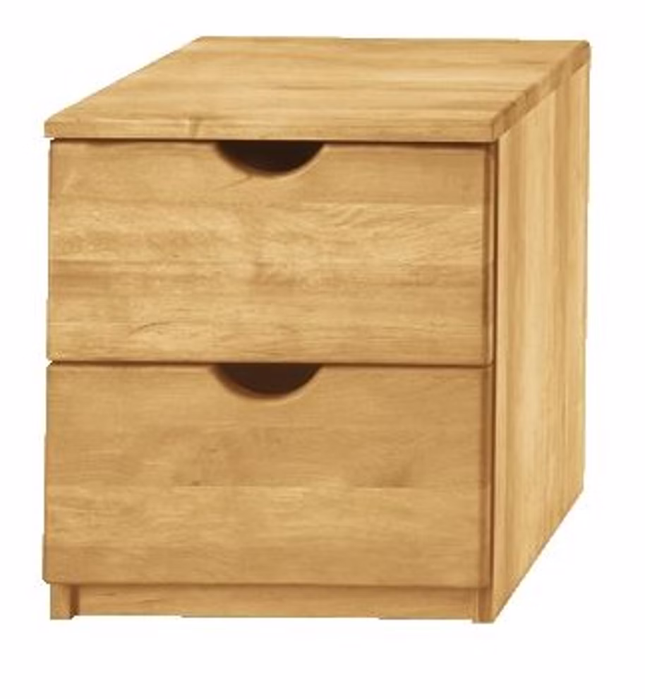 Livipur Livipur Rollcontainer / Nachtkommode natur _2775 Der Livipur Rollcontainer / Nachtkommode natur von Livipur ist ein kleiner Nachttisch aus hellem Holz mit zwei Schubladen mit halbmondförmigen Griffen die sich leicht öffnen lassen. Sein schlichtes modernes Design passt in jeden Raum.