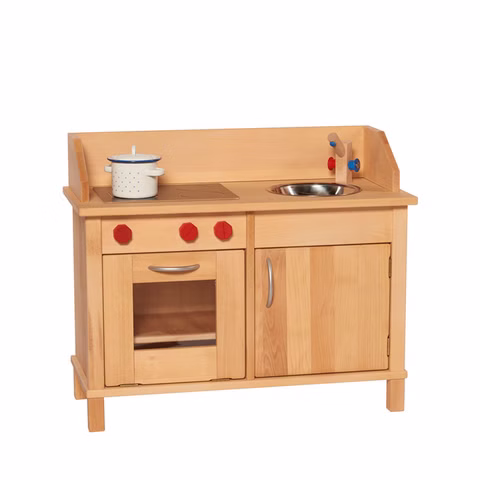 Grande cuisine de jeu pour enfants sans rehausse