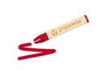 STOCKMAR lápices de cera rojo carmín STOCKMAR lápices de cera rojo carmín