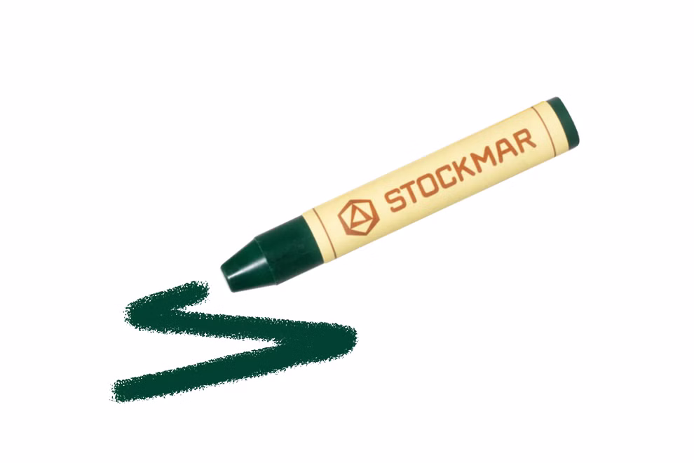 STOCKMAR lápices de cera verde STOCKMAR lápices de cera verde