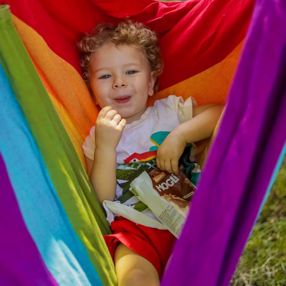 Silla colgante infantil Anho arco iris Silla colgante infantil Anho arco iris