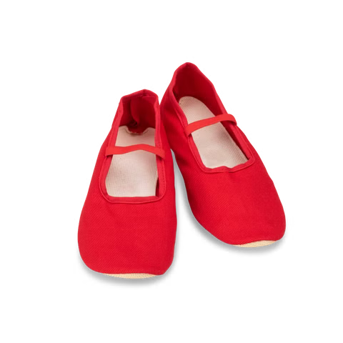 Scarpe da euritmia standard, rosso
