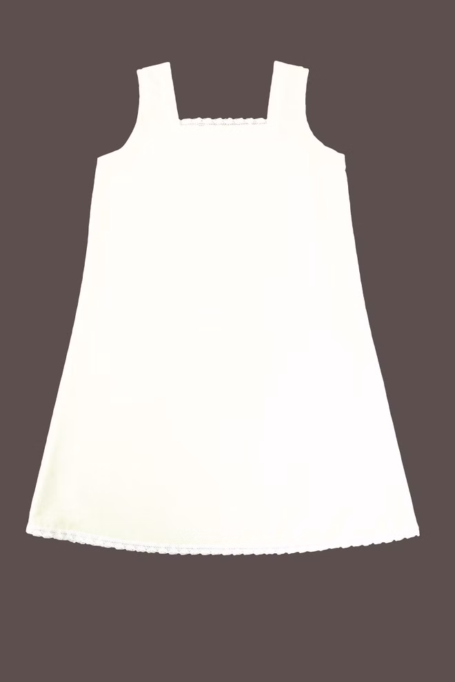 Abito con pizzo di cotone Abito con pizzo di cotone