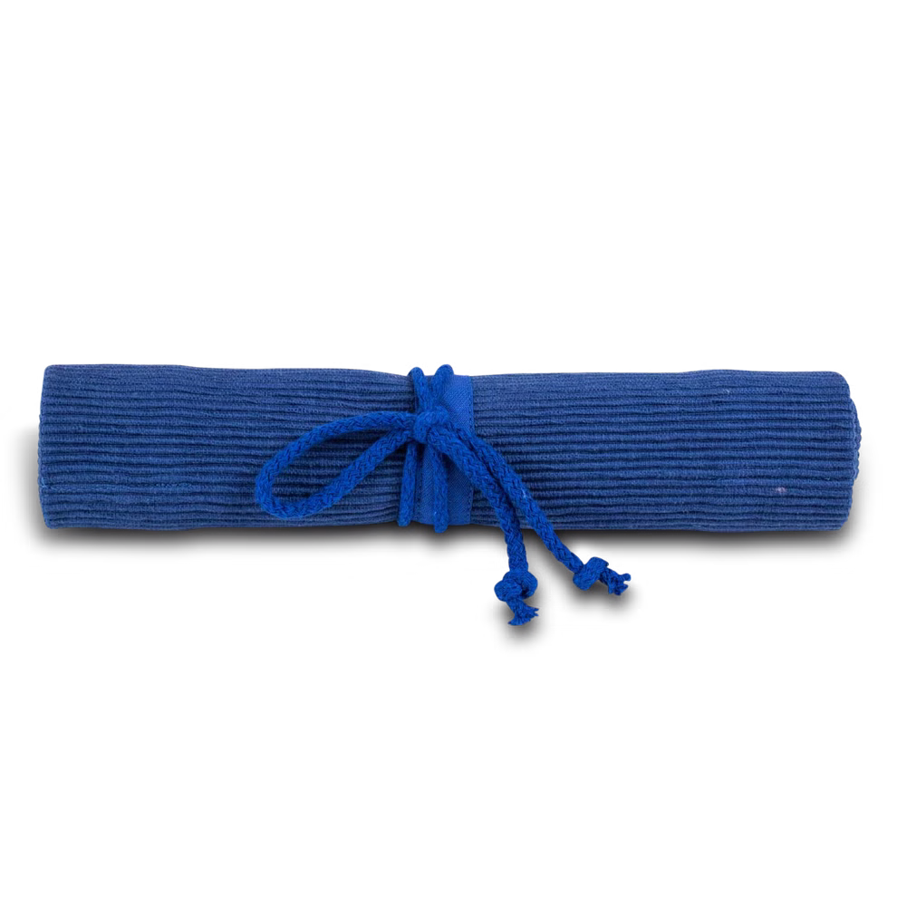 Astuccio per matite arrotolabile blu, 16pz Astuccio per matite arrotolabile blu, 16pz