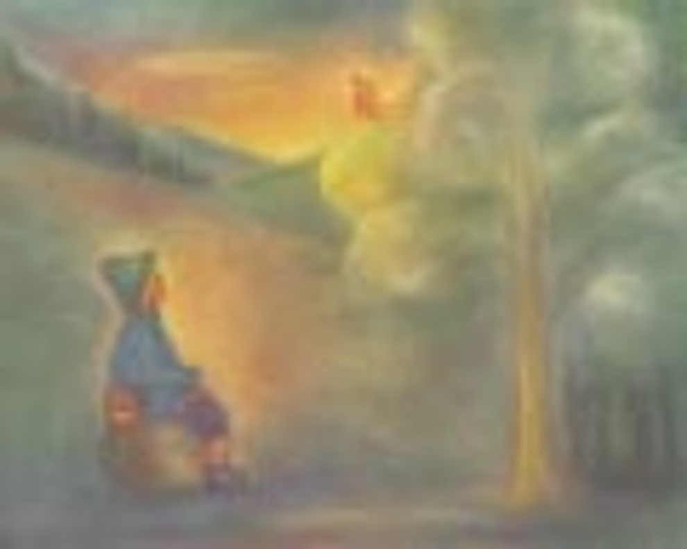 Art print: With bird Art print: With bird