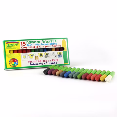 Pittore a cera per tessuti, 15 colori