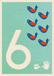 0-9 cijferkaarten in een set 