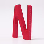 Grimms Lettere antroposofiche in legno N Grimms Lettere antroposofiche in legno N
