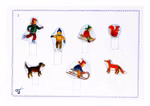 Winter craft folder