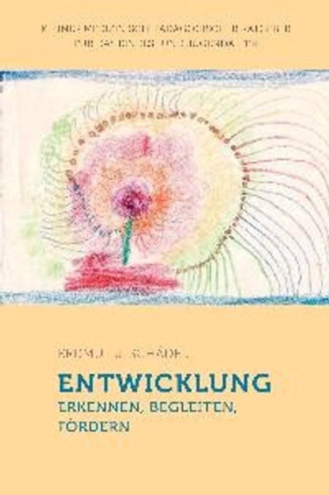 Verlag am Goetheanum Entwicklung erkennen begleiten fördern Kleiner medizinisch-pädagogischer Ratgeber für das Kindes- und Jugendalter_5688 Das Buchcover von "Entwicklung erkennen begleiten fördern Kleiner medizinisch-pädagogischer Ratgeber für das Kindes- und Jugendalter" vom Verlag am Goetheanum zeigt einen bunten abstrakten Kopf/Gehirn und einen hellen Hintergrund mit blau-grünem Rand.