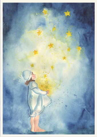 Tarjeta postal Star Talers, DIN A5