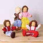 Grimms Pop voor poppenhuis - Mama Alder